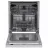 Masina de spalat vase incorporabila Whirlpool WIC 3C34 PFE S, 14 seturi, 8 programe, Control electronic, 59.8 cm, Alb, A