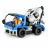 Игрушка XTech Bricks 8023 2in1, Mixer Truck, R/C 4CH, 394 pcs, 6+