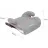 Scaun auto Kikkaboo 2-3 (15-36 kg) Groovy ISOFIX Light Gray, 3-12 ani, Gri