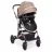 Carucior Kikka Boo 3 in 1 Amaia Beige, 0-36 luni, Bej