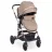 Carucior Kikkaboo 3 in 1 Amaia Beige, 0-36 luni, Bej
