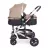 Carucior Kikkaboo 3 in 1 Amaia Beige, 0-36 luni, Bej