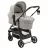 Carucior Kikkaboo 3 in 1 Selina, Light Grey, 0-48 luni, Gri
