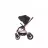 Carucior Kikkaboo 3 in 1 Vicenza Premium, Black, 0-48 luni, Negru