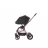 Carucior Kikkaboo 3 in 1 Vicenza Premium, Black, 0-48 luni, Negru
