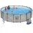 Bazin cu cadru metalic BESTWAY 5618YBW Steel Pro Max, 23062 l, 549x122 cm