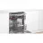 Masina de spalat vase incorporabila BOSCH SMV6ECX50K, 12 seturi, 8 programe, 59.8 cm, Alb, А+++