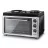 Cuptor electric Luxell LX13577, 42 l, 2950 W, Grill, Curatare traditionala, Negru