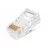 Модуль RJ45 GEMBIRD LC-8P8C-001/50, Modular plug 8P8C for solid LAN cable, 30u" gold plated, 50 pcs/bag
