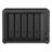 NAS SYNOLOGY DS1522+, 5-bay, AMD Ryzen 2-core 2.6-3.1Ghz, 8Gb*1+1 Slot, 4x1GbE, 2xM.2 NVMe, 1xPCIe