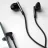 Casti cu fir XO EP30 music earphone, Black