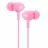 Casti cu fir XO S6 Candy music, Pink