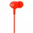 Наушники проводные XO S6 Candy music, Red