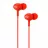 Casti cu fir XO S6 Candy music, Red