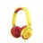 Casti cu fir XO Kids, EP47 stereo, Red-Yellow