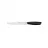 Нож RESTO 95502 THOR, 20 см, 13 см, 18.5 см, Нержавеющая сталь, Черный