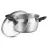 Cratita cu capac POLARIS RIALTO-20, 3.2 l, 20 cm, Inox