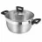 Cratita cu capac POLARIS RIALTO-20, 3.2 l, 20 cm, Inox