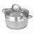 Cratita cu capac RESTO 92105, 6.2 l, 24 cm, Inox