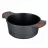 Cratita cu capac RESTO 93501, 2.6 l, 20 cm, 15 x 20.5 x 29.5 cm, Aluminiu turnat, Negru