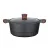 Кастрюля с крышкой RESTO 93505, 7.9 л, ⌀ 28 см, 18 x 28.5 x 38.5 см, Алюминий, Черный