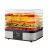 Uscator de fructe Zilan ZLN1932, 245 W, 5 sectiuni, Inox