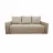 Canapea DP PARMA Catifea Beige, Lemn, Placaj, Poliester, Catifea, Stofa, Bej	, 230 x 110 x 82