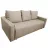 Canapea DP PARMA Catifea Beige, Lemn, Placaj, Poliester, Catifea, Stofa, Bej	, 230 x 110 x 82