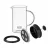 French-press RESTO 90502, Glass, Akzent, 0.8 l
