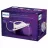 Fier de calcat PHILIPS GC674030, 2400 W, 300 g/ min, 1500 ml, Talpa ceramica, Violet, Alb