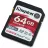 Card de memorie KINGSTON Canvas React Plus (SDR2/64GB), SD 64GB, Class10 UHS-II U3 (V90)