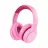 Casti cu microfon XO Bluetooth Headphones Kids, BE26 stereo, Pink