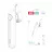 Casti cu fir XO bluetooth headset, BE11, White