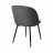 Scaun DP Spectre Dark Grey, Catifea, Stofă, Gri, Negru