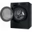 Masina de spalat rufe cu uscator Hotpoint-Ariston NDD 11725 BDA EE, Standard, 11 kg, 1551 RPM, 16 programe, Negru, A++