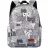 Rucsac laptop 2E 2E-BPT6114GC TeensPack Cats, grey