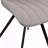 Scaun DP Orson Catifea Beige, Catifea, Bej, Picioare Negre