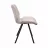 Scaun DP Orson Catifea Beige, Catifea, Bej, Picioare Negre