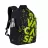 Rucsac laptop Rivacase 5430, for Laptop 15,6" & City bags, Black/Lime