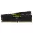 RAM CORSAIR Vengeance LPX Black (CMK16GX4M2D3600C18), DDR4 16GB (2x8GB) 3600MHz, CL18