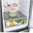 Холодильник LG GW-B459SLCM, 341 л, No Frost, 186 см, Серебристый, A++