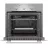 Cuptor electric incorporabil HANSA BOEI64111, 68 l, 4 functii, Grill, Timer, Negru, Inox, A