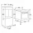 Cuptor electric incorporabil Candy FCS100N/E, 71 l, 4 functii, Grill, Timer, Negru, A