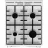 Aragaz combinat GORENJE GG 5A12 WH, 70 l, Grill, Timer, 50 сm, Alb