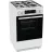 Aragaz combinat GORENJE GK 5C40 WH, 62 l, 2800 W, 8 moduri, Grill, Timer, 50 сm, Alb