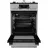 Комбинированная плита GORENJE MEKS 5121 S, 70 л, 4 конфорки, Электроподжиг, Гриль, Очистка паром, 50 см, Нержавеющая сталь