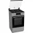Комбинированная плита GORENJE MEKS 5121 S, 70 л, 4 конфорки, Электроподжиг, Гриль, Очистка паром, 50 см, Нержавеющая сталь