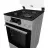 Комбинированная плита GORENJE MEKS 5121 S, 70 л, 4 конфорки, Электроподжиг, Гриль, Очистка паром, 50 см, Нержавеющая сталь