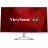 Monitor VIEWSONIC 31.5" VA LED VX3276-4K-MHD Silver/Black Premium Design (4ms, 2500:1, 300cd, 3840 x 2160, 178°/178°, HDMI2.0 x 2, DisplayPort, Mini DisplayPort, HDR10, SuperClear, Audio Line-In/Out, Speakers 2 x 2W, VESA)