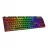 Butoane pentru tastatură HyperX Pudding Keycaps, RU, Black/Translucent design for lustrous RGB lighting, 104 Key Set, Made of durable double shot PBT material, HyperX keycap removal tool included